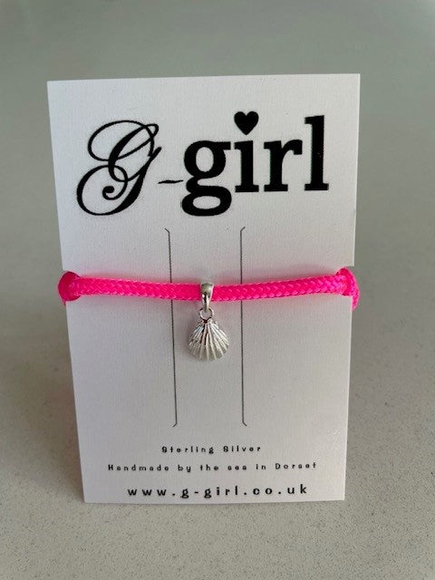 Sterling Silver Shell Bracelet