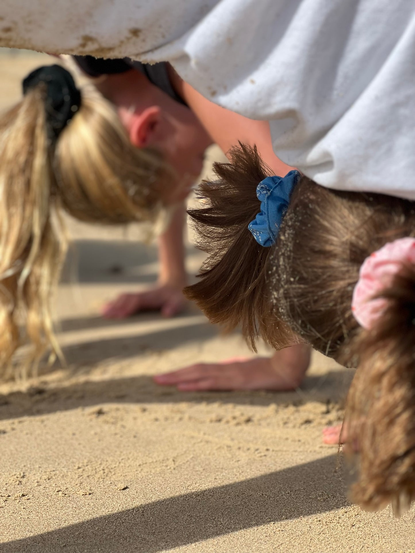 Forget Me Not Blue Scrunchie