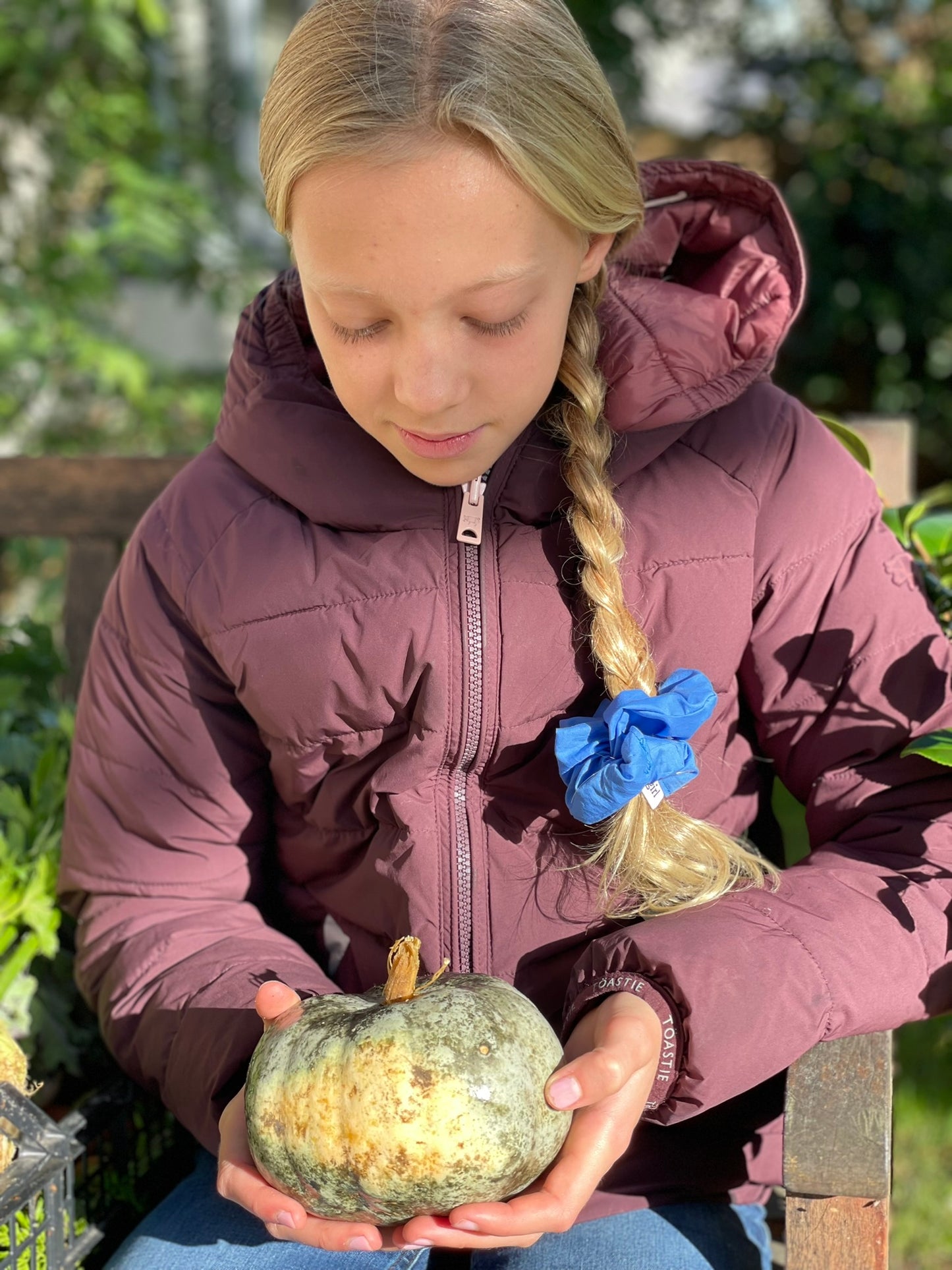 Cornflower Blue Scrunchie