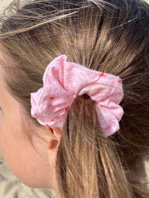 Heart Scrunchie