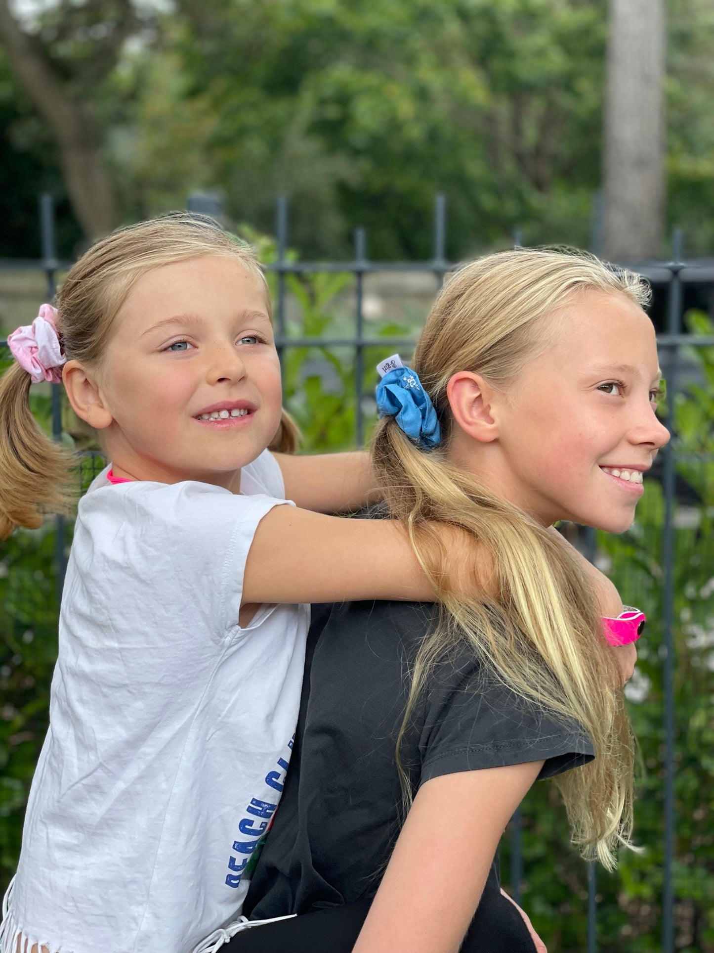 Forget Me Not Blue Scrunchie