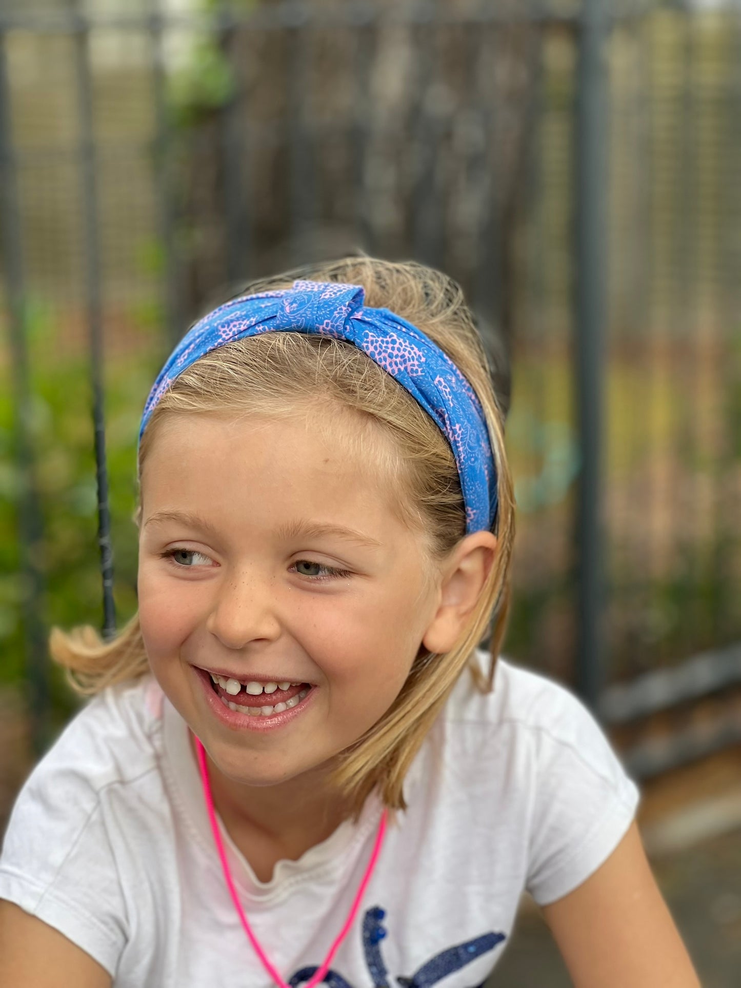 Pink Leopard Headband