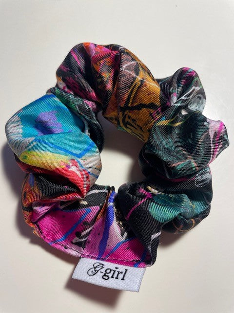 Liberty silk scrunchie