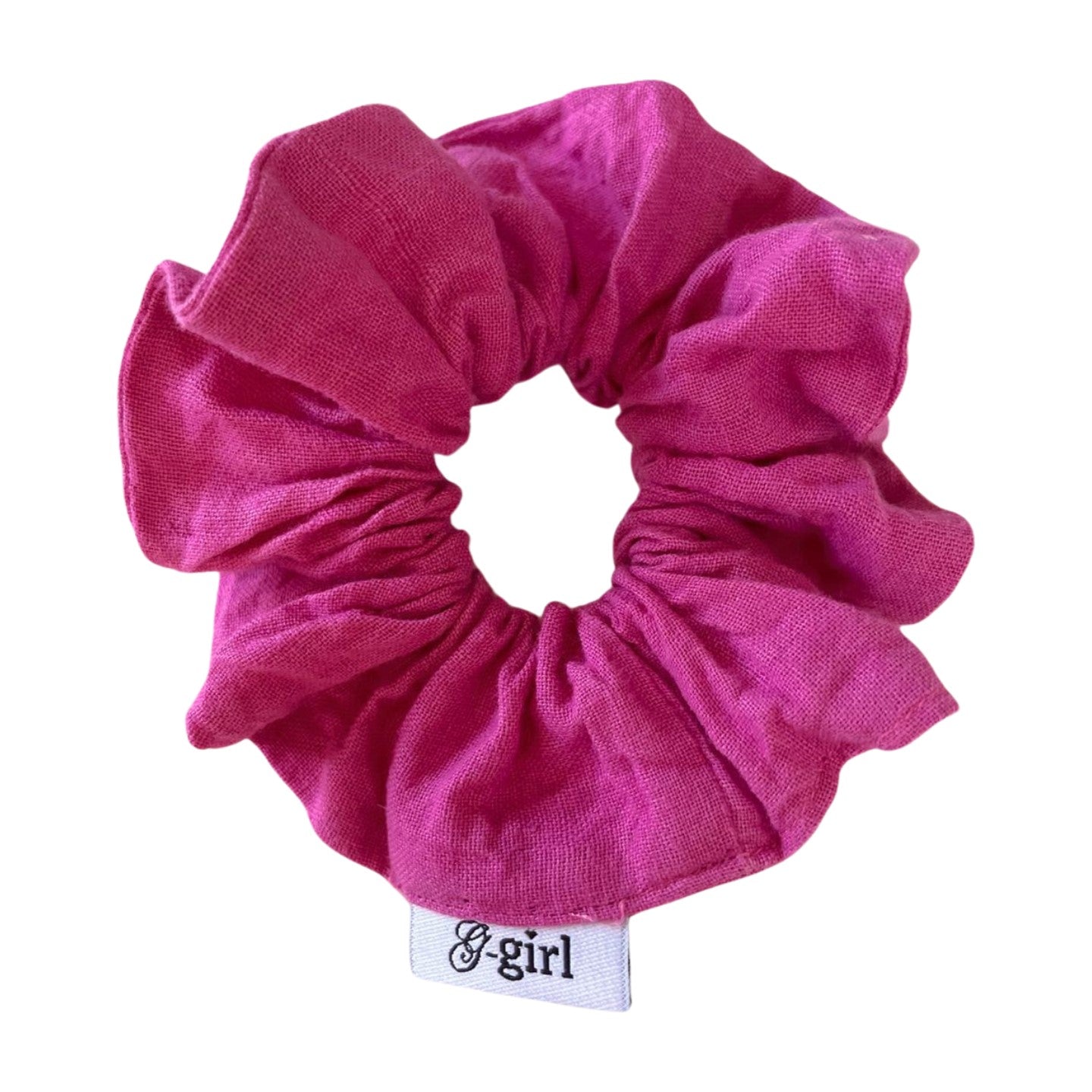 Magenta Handloomed Scrunchie