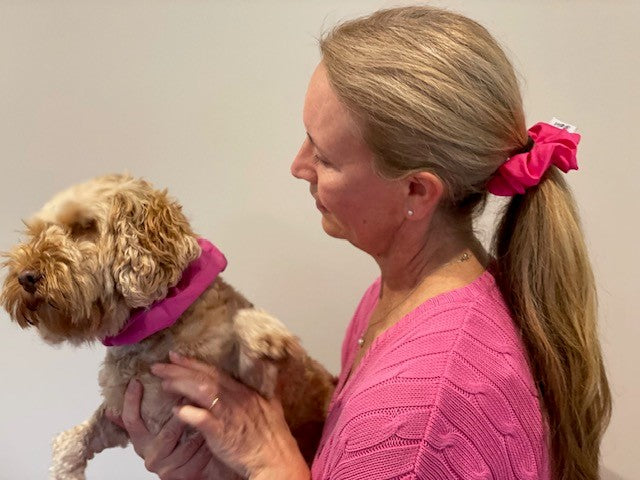 B-girl hot pink Scrunchie