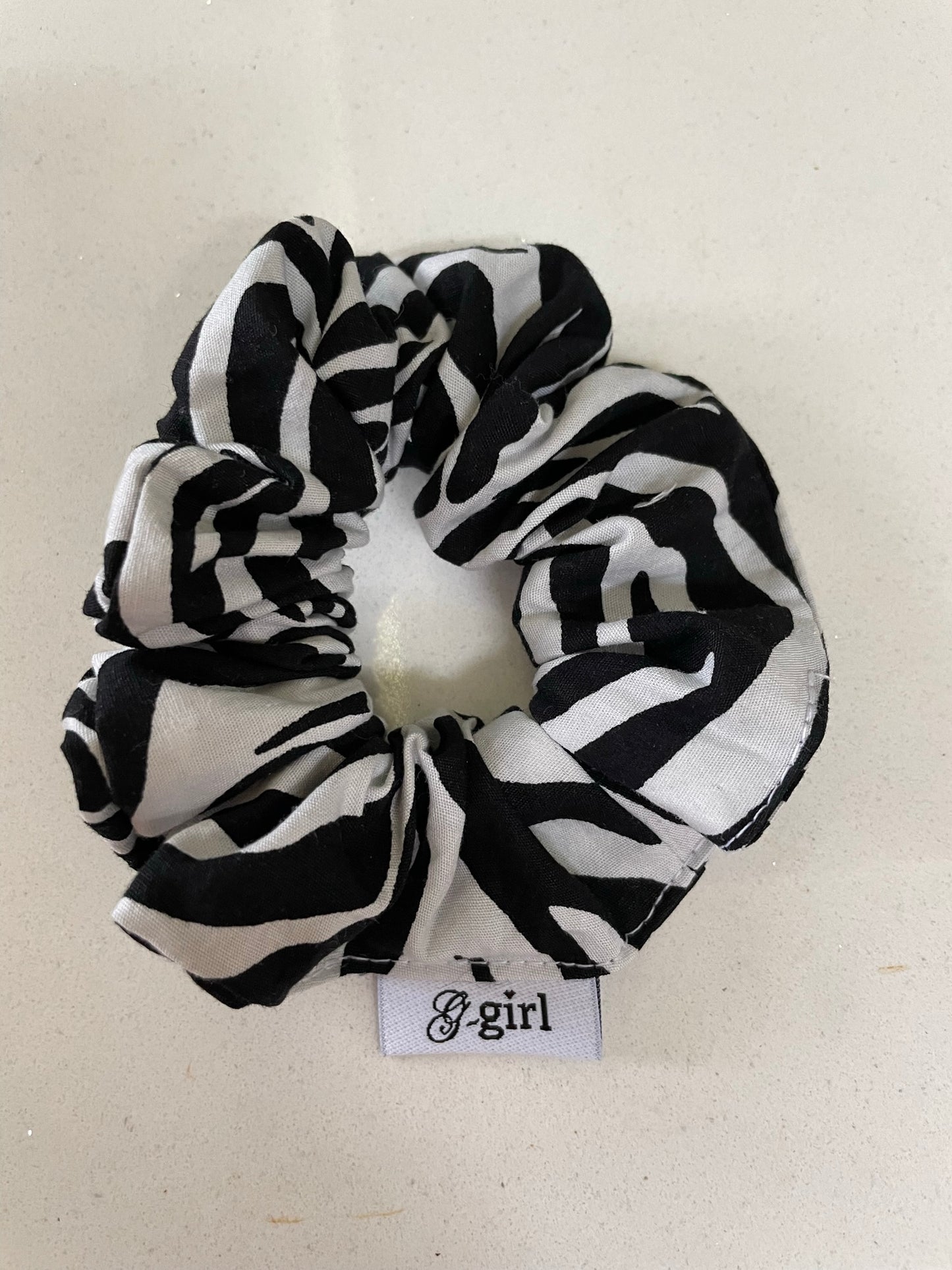 Zebra Scrunchie