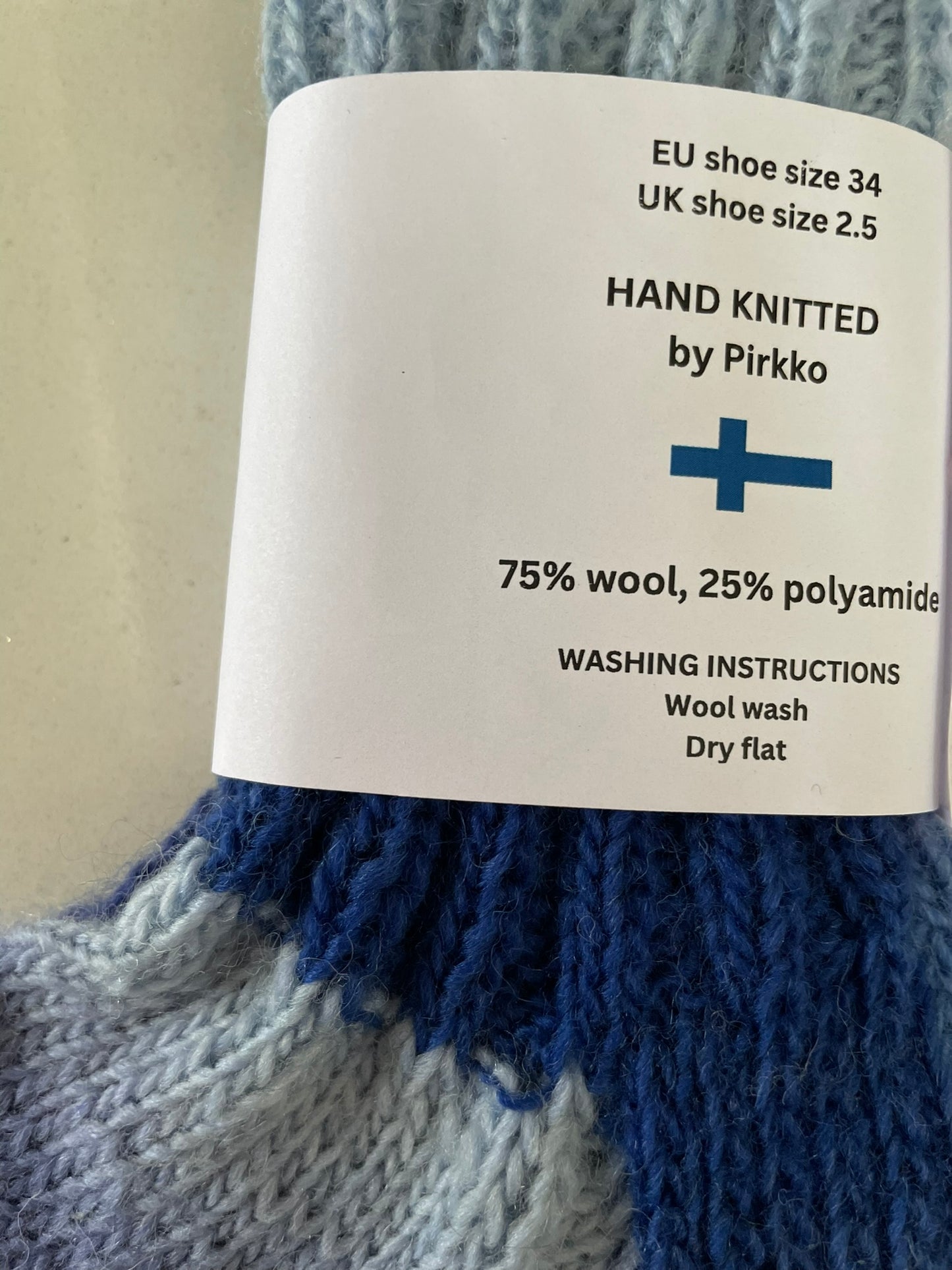 Sininen hetki socks