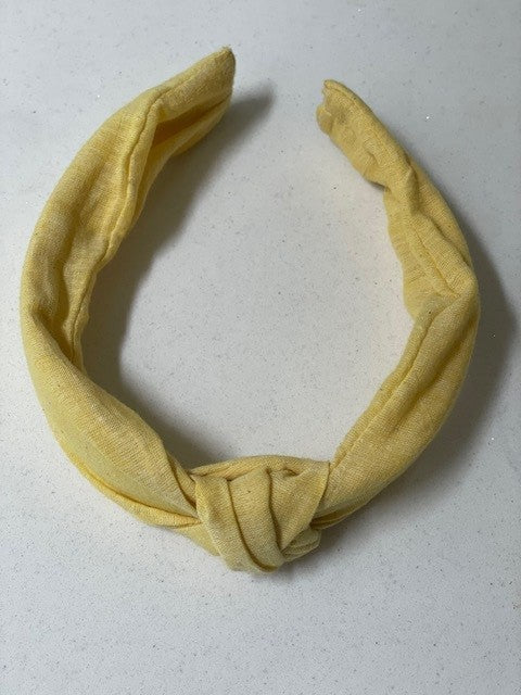 Citrus Yellow Headband