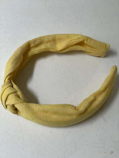 Citrus Yellow Headband