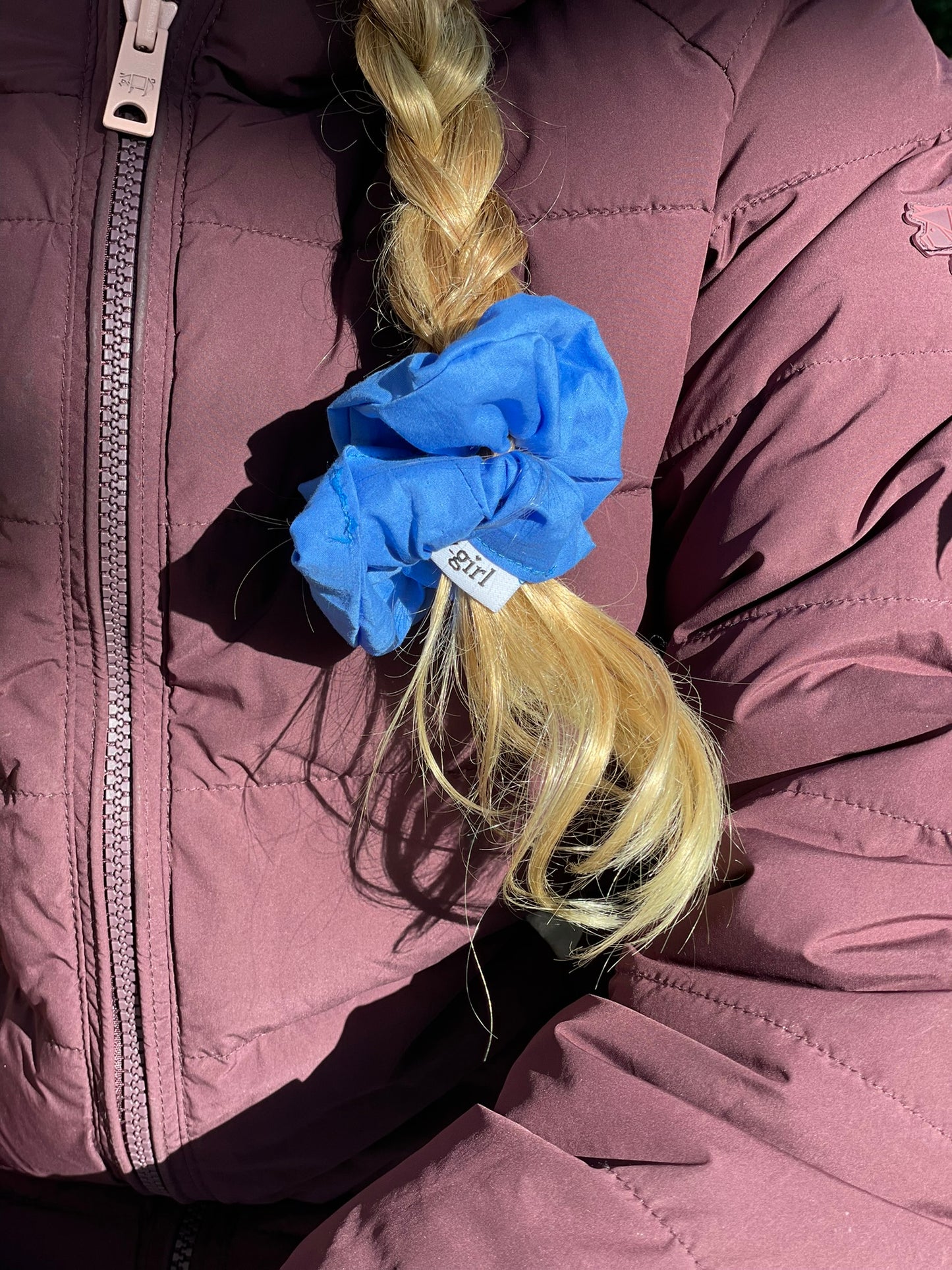 Cornflower Blue Scrunchie